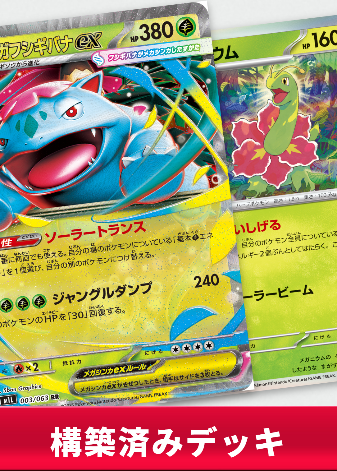 メガフシギバナexデッキ【デッキ販売】の通販 - カーナベル